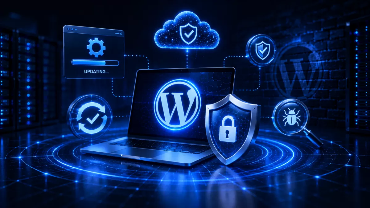 Πίνακας WordPress με ασφαλή διαδικασία ενημέρωσης