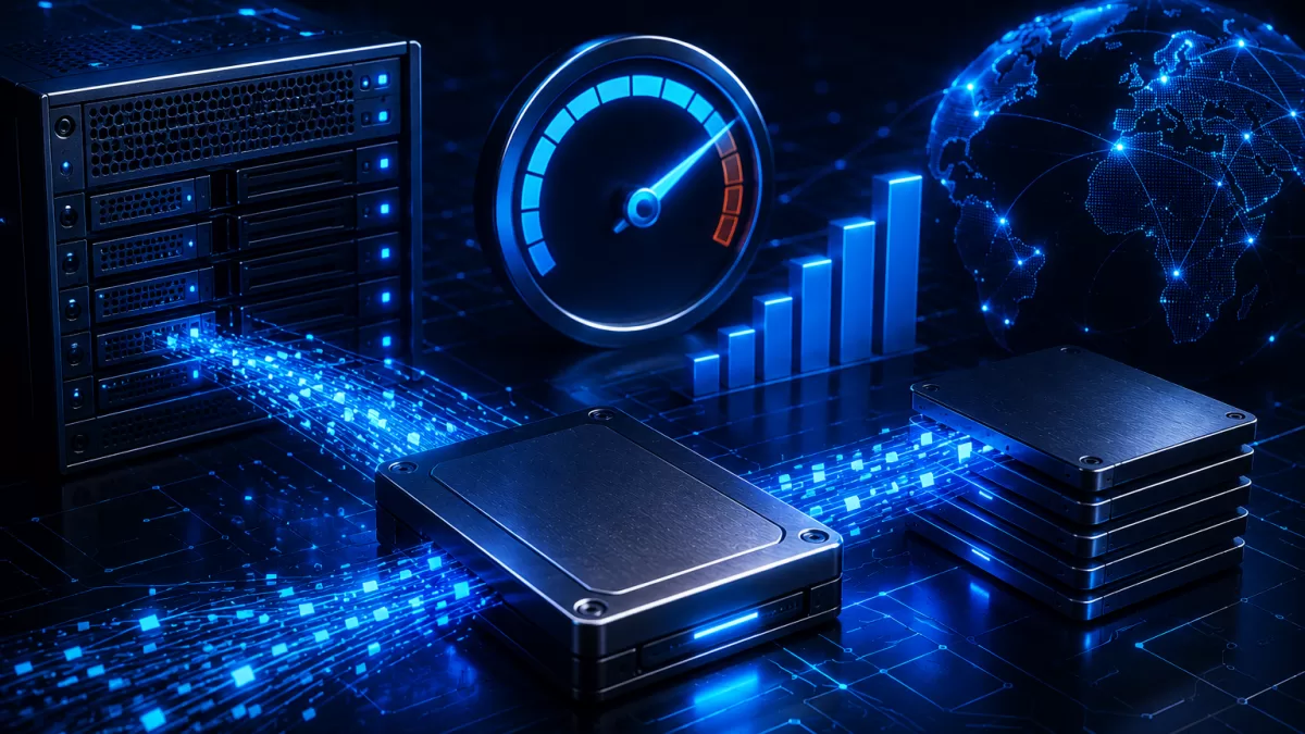 Moderne digitale Infrastruktur mit Sicherheit, Netzwerk und zuverlässigem Betrieb