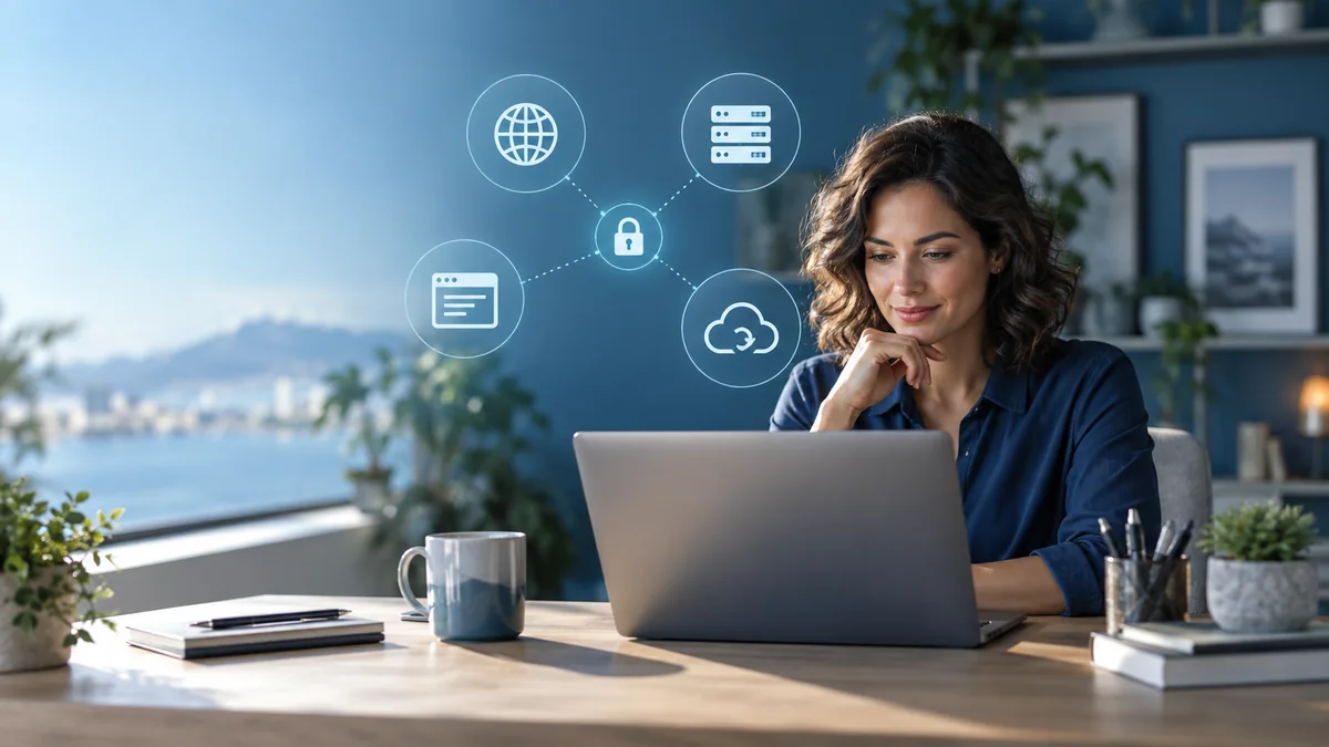 Controllo degli accessi a dominio, hosting, sito e backup